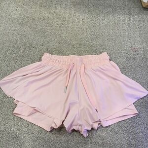 AMZN: Pink butterfly skort